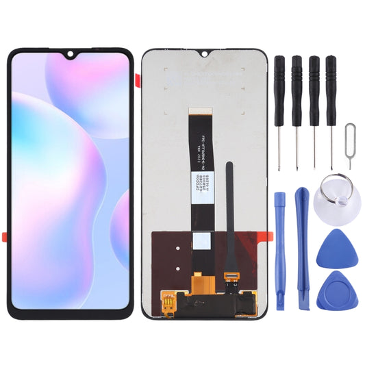 LCD Screen and Digitizer Full Assembly for Xiaomi Redmi 9A / Redmi 9C / Redmi 9C NFC / Redmi 9AT / Redmi 9i / Redmi 9 Activ / Poco C31 / Redmi 10A, For Xiaomi Redmi 9A