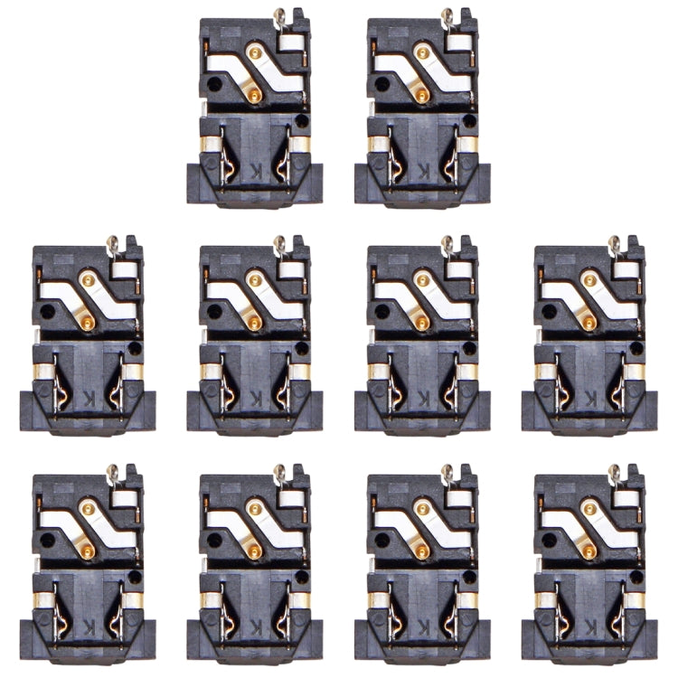 10 PCS Earphone Jack for Huawei Y5 Lite 2018, For Huawei Y5 Lite 2018