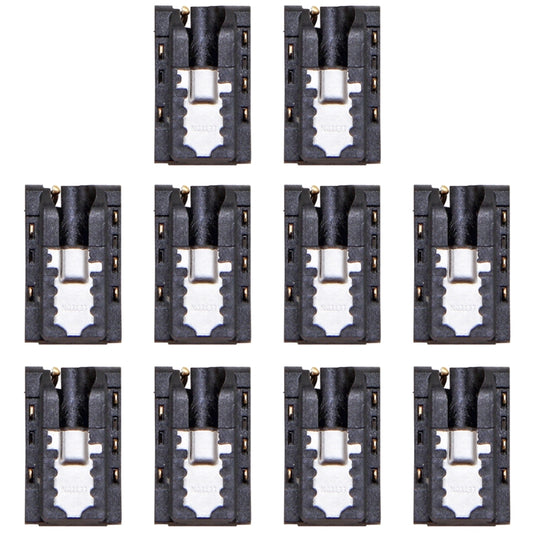 10 PCS Earphone Jack for Huawei Y6 2018, For Huawei Y6 2018
