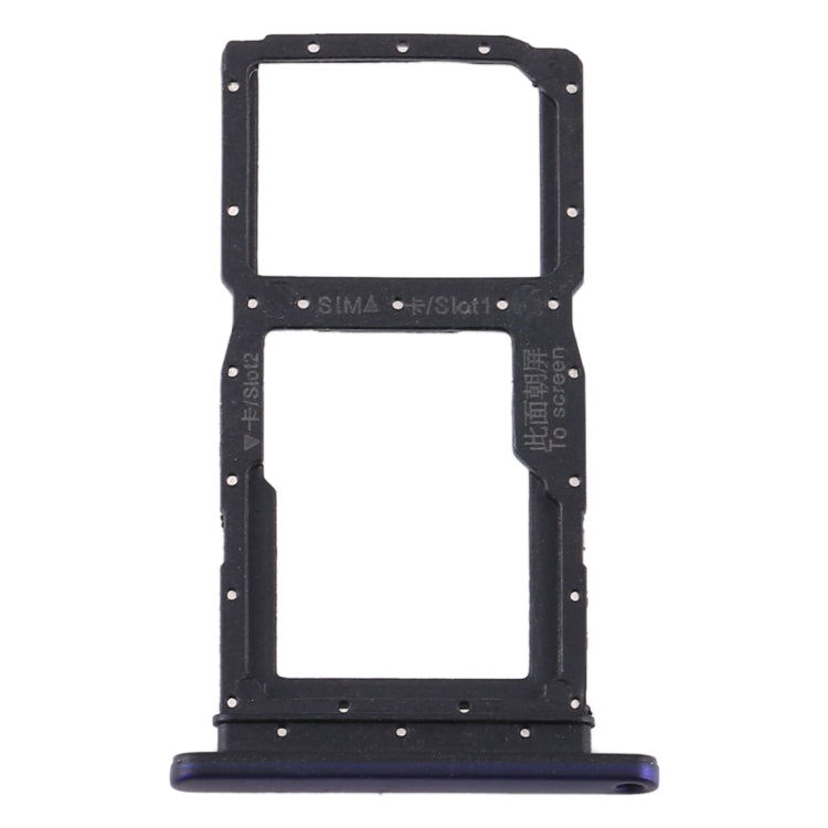 SIM Card Tray + SIM Card Tray / Micro SD Card Tray for Huawei Y9s 2020, For Huawei Y9s 2020