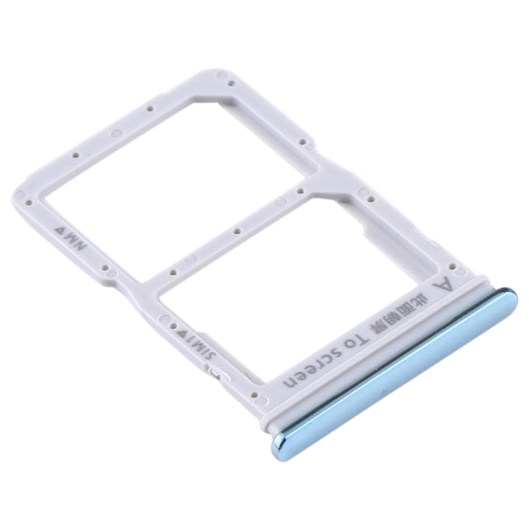 SIM Card Tray + NM Card Tray for Huawei Y8p, For Huawei Y8p