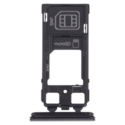 SIM Card Tray + SIM Card Tray / Micro SD Card Tray for Sony Xperia 1 / Xperia XZ4, For Sony Xperia 1 / Xperia XZ4 (Dual Card)