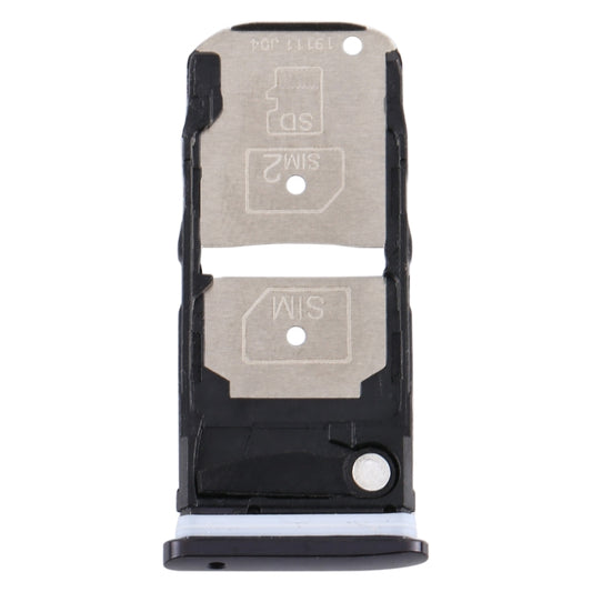 SIM Card Tray + SIM Card Tray / Micro SD Card Tray for Motorola One Zoom, For Motorola One Zoom