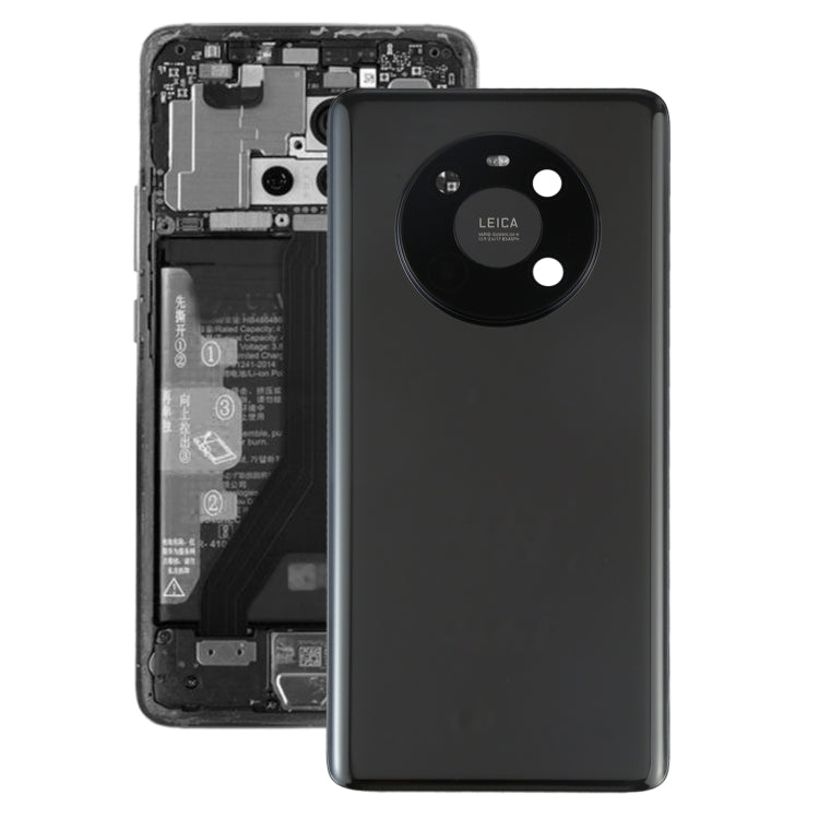 Original Battery Back Cover with Camera Lens Frame for Huawei Mate 40, For Huawei Mate 40 (Original)