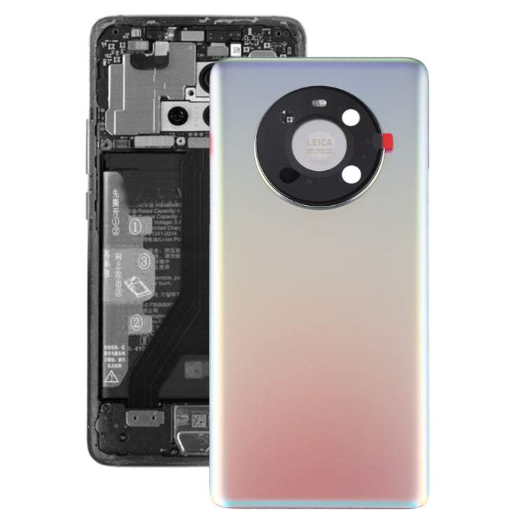 Original Battery Back Cover with Camera Lens Frame for Huawei Mate 40, For Huawei Mate 40 (Original)