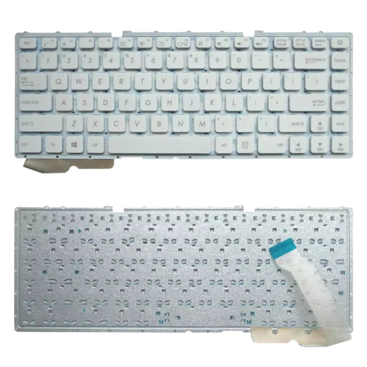 US Version Keyboard for Asus VivoBook X441 X441S X441SA X441SC X441N X441NA A441NA A441SA A441SC F441NA F441SA, For Asus VivoBook X441 (Black), For Asus VivoBook X441 (White)