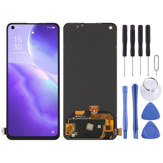 Original OLED Material LCD Screen and Digitizer Full Assembly for OPPO Reno5 5G / Reno7 5G PEGM00 PEGT00, For OPPO Reno5 5G(Original)