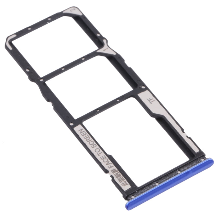 SIM Card Tray + SIM Card Tray + Micro SD Card Tray for Xiaomi Poco M3 M2010J19CG M2010J19CI, For Xiaomi Poco M3