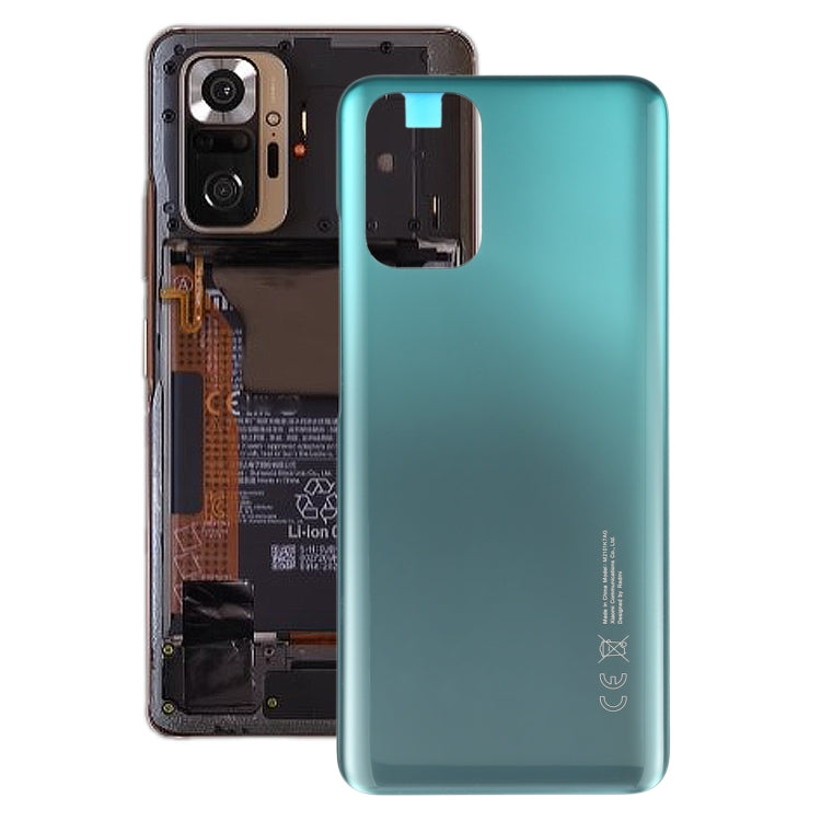 Original Battery Back Cover for Xiaomi Redmi Note 10 M2101K7AI M2101K7AG, For Xiaomi Redmi Note 10  (Original), For Xiaomi Redmi Note 10 (Original)