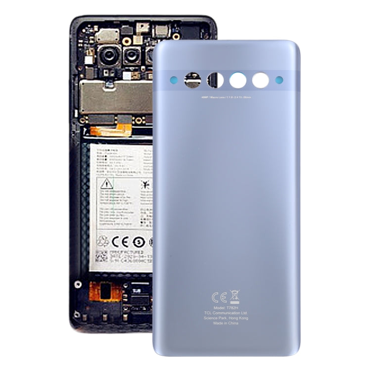 Original Battery Back Cover for TCL 10 Plus T782H, For TCL 10 Plus(Purple)