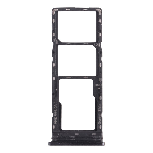 For Tecno Spark 6 Air KE6 KE6J KF6 SIM Card Tray + SIM Card Tray + Micro SD Card Tray, For Tecno Spark 6 Air