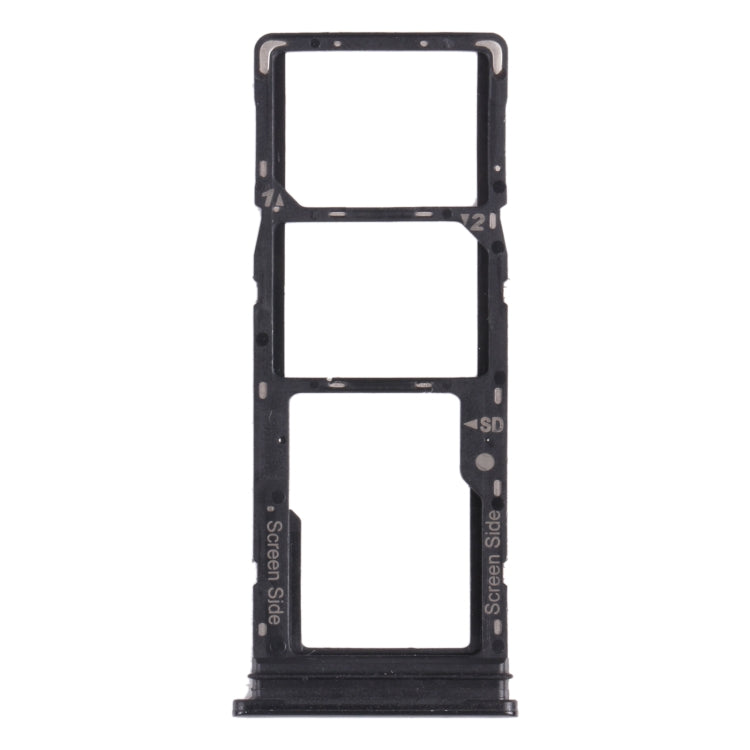 For Tecno Spark 5 Pro KD7 SIM Card Tray + SIM Card Tray + Micro SD Card Tray, For Tecno Spark 5 Pro, For Tecno Spark 5 Pro (Orange), For Tecno Spark 5 Pro (Green)