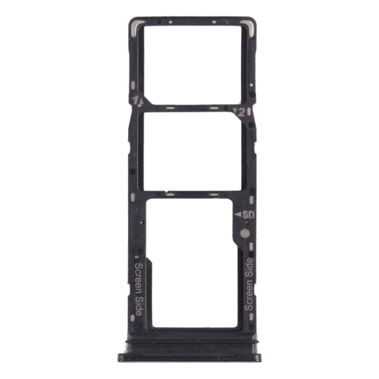 For Tecno Spark 5 Pro KD7 SIM Card Tray + SIM Card Tray + Micro SD Card Tray, For Tecno Spark 5 Pro, For Tecno Spark 5 Pro (Orange), For Tecno Spark 5 Pro (Green)