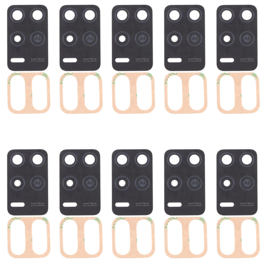 For OPPO Realme 8 5G RMX3241 10pcs Back Camera Lens, For OPPO Realme 8 5G