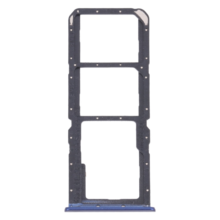 For OPPO Realme C17 RMX2101  SIM Card Tray + SIM Card Tray + Micro SD Card Tray, For OPPO Realme C17