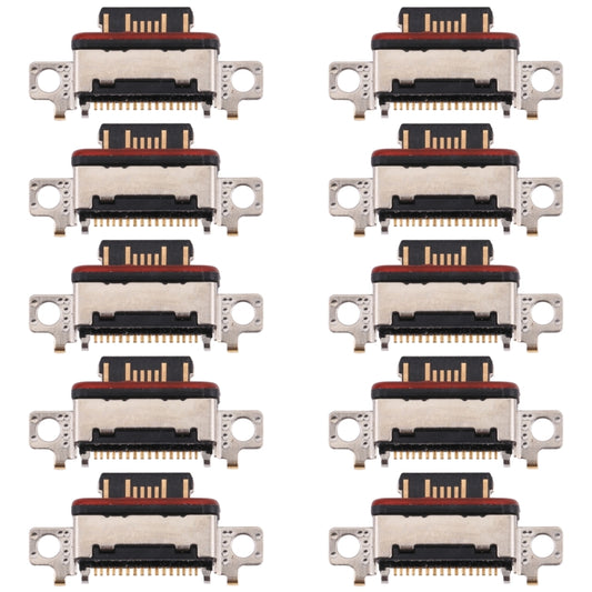 10 PCS Charging Port Connector for Xiaomi  Mi 11 Ultra  M2102K1G, M2102K1C, For Xiaomi Mi 11 Ultra