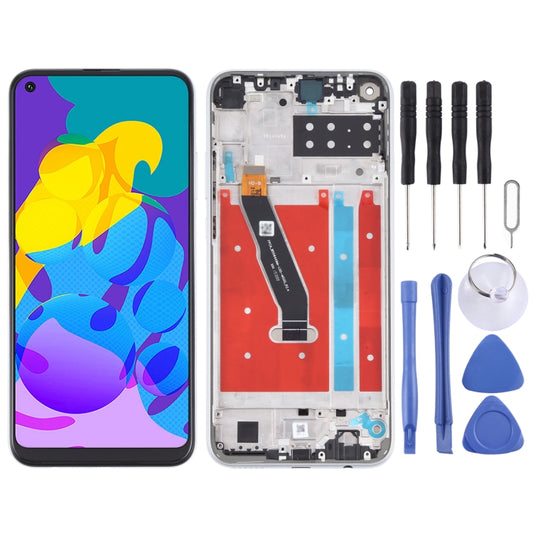 LCD Screen and Digitizer Full Assembly With Frame for Honor Play 4T, For Honor Play 4T