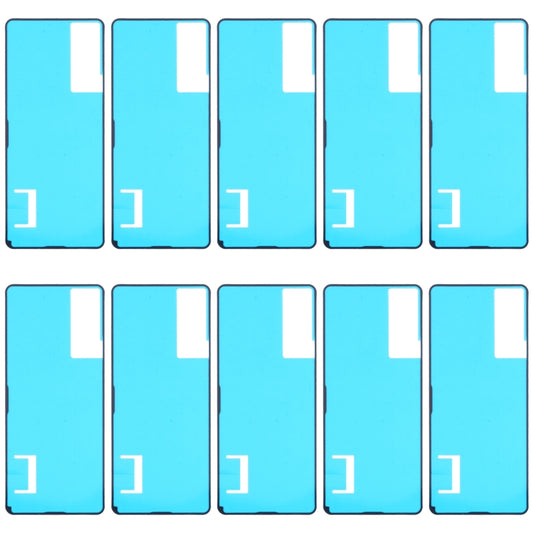 10 PCS Original Back Housing Cover Adhesive for Sony Xperia 10 III , For Sony Xperia 10 III