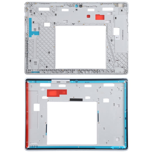 Original Front Housing LCD Frame Bezel Plate for Lenovo Tab M10 HD TB-X505 X505F TB-X505L X505, For Lenovo Tab M10 HD (Original) (White), For Lenovo Tab M10 HD (Original)