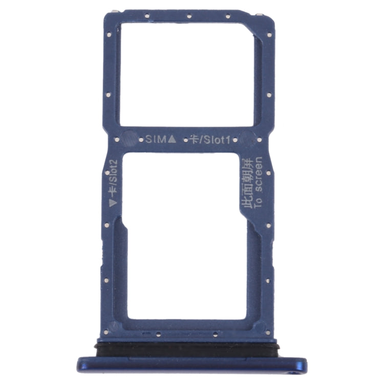 SIM Card Tray + SIM Card Tray / Micro SD Card Tray for Honor 9X, For Honor 9X