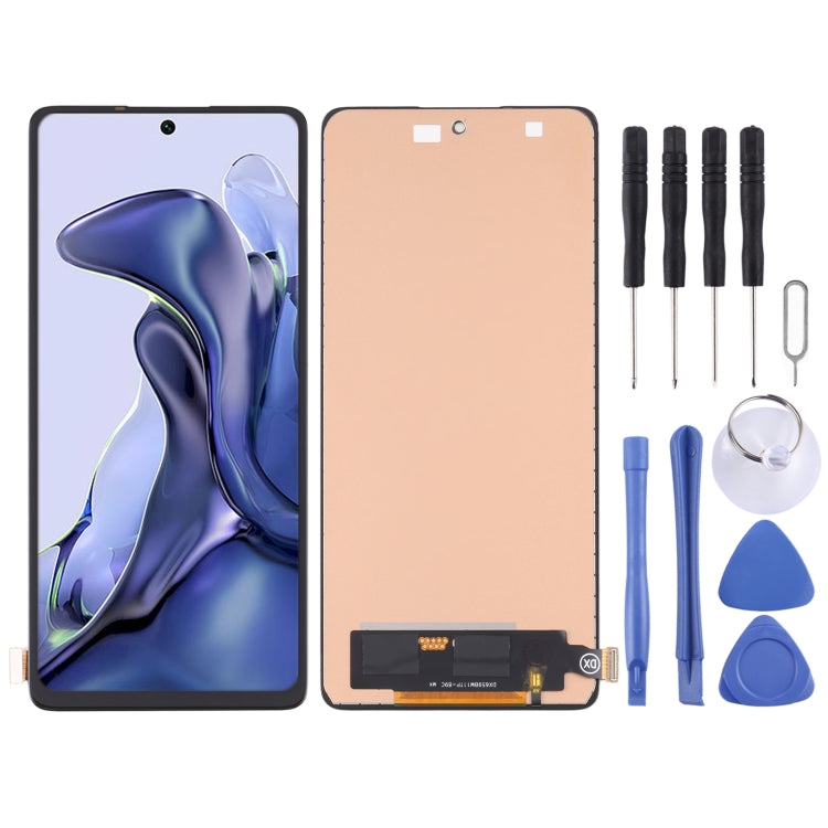TFT Material LCD Screen and Digitizer Full Assembly for Xiaomi 11T, For Xiaomi 11T(TFT)
