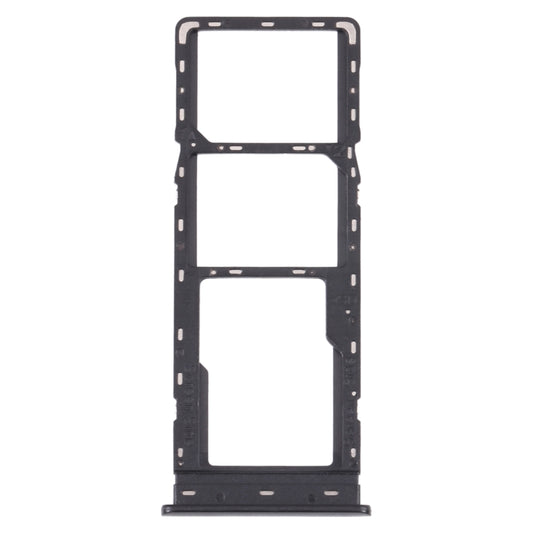 For Tecno Spark 7P KF7J SIM Card Tray + SIM Card Tray + Micro SD Card Tray, For Tecno Spark 7P