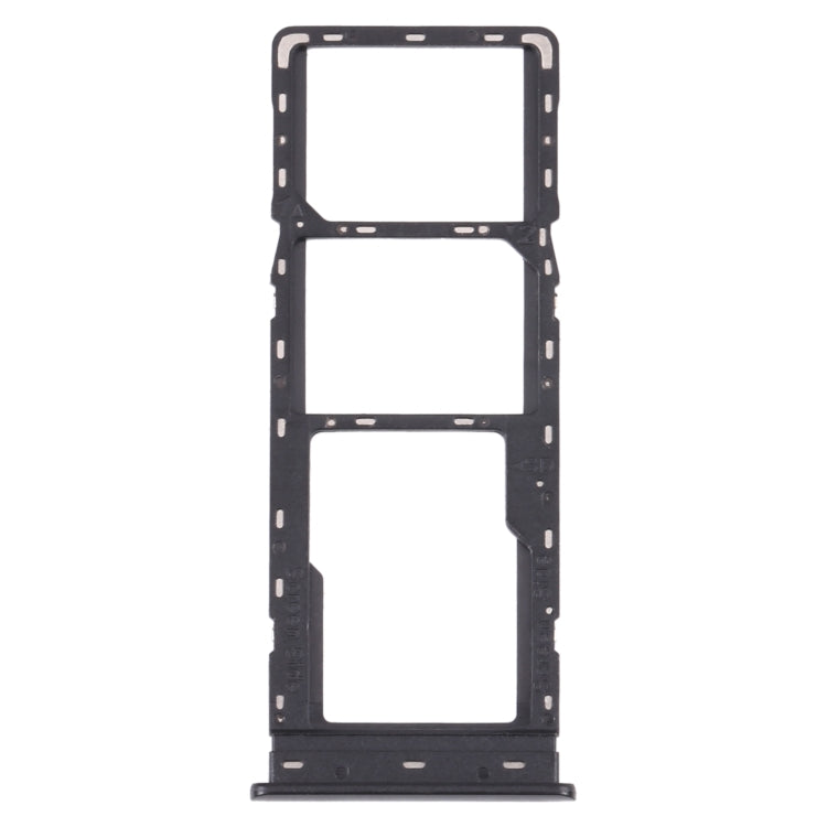 For Tecno Camon 17P CG7 SIM Card Tray + SIM Card Tray + Micro SD Card Tray, For Tecno Camon 17P