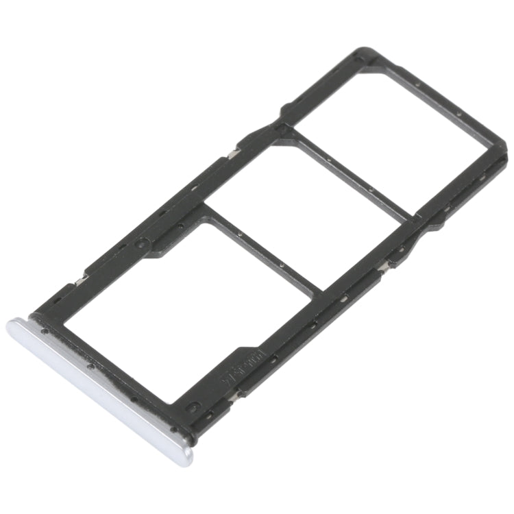 SIM Card Tray + SIM Card Tray + Micro SD Card Tray For Xiaomi Redmi 10A, For Xiaomi Redmi 10A