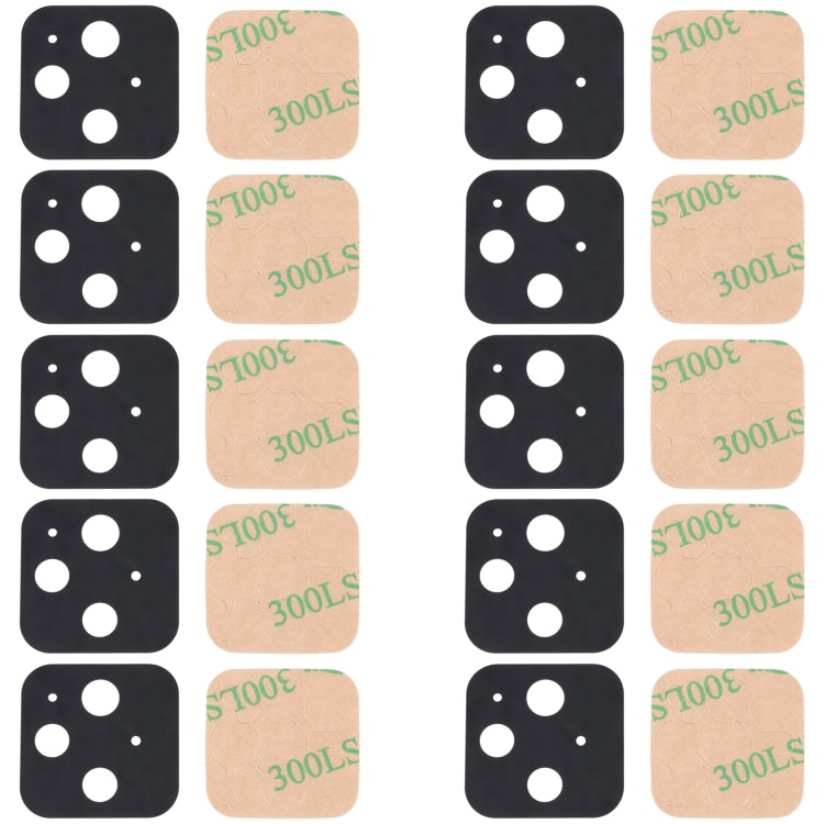 For Google Pixel 5 10 PCS Back Camera Lens, For Google Pixel 5 (10pcs)