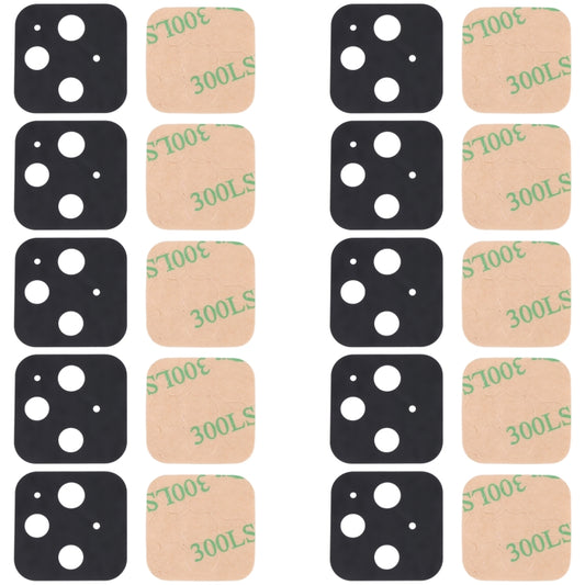 For Google Pixel 5 10 PCS Back Camera Lens, For Google Pixel 5 (10pcs)