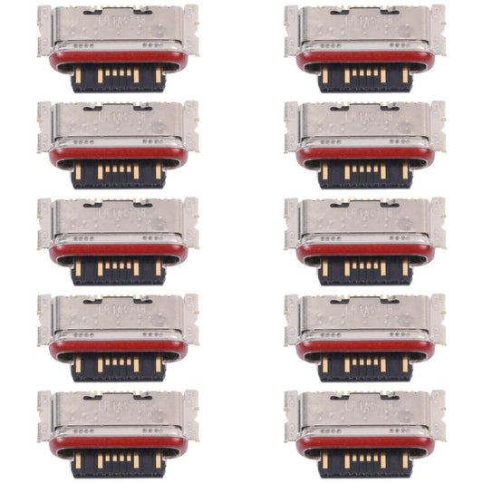 10 PCS Charging Port Connector For Xiaomi Redmi Note 11e Pro, For Xiaomi Redmi Note 11e Pro