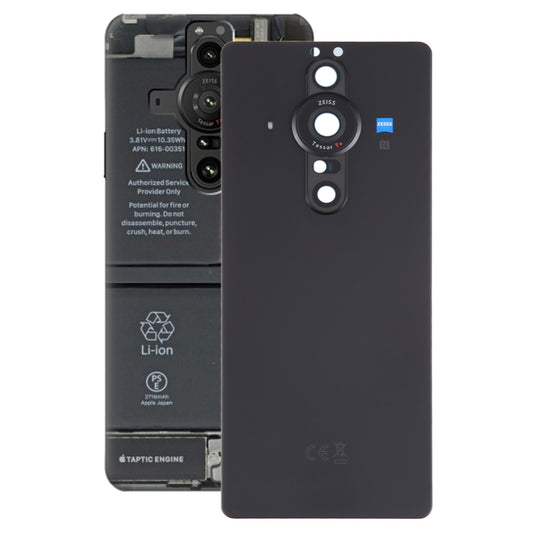 For Sony Xperia Pro-I Original Battery Back Cover with Camera Lens Cover, For Sony Xperia Pro-I (Original)