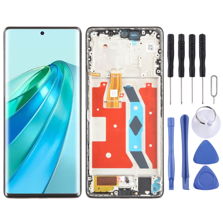 For Honor X9A Original LCD Screen Digitizer Full Assembly with Frame, For Honor X9A(Original), For Honor X9A