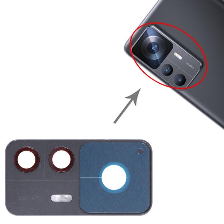 Back Camera Lens Frame for Xiaomi 12T, For Xiaomi 12T