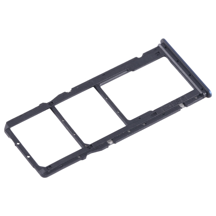 For Xiaomi Poco M4 Pro SIM Card Tray + SIM Card Tray + Micro SD Card Tray, For Xiaomi Poco M4 Pro, For Xiaomi Poco M4 Pro(Baby Blue)