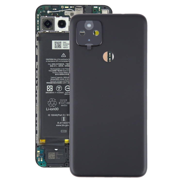 For Google pixel 4A 5G Battery Back Cover with Camera Lens Cover, For Google Pixel 4A 5G