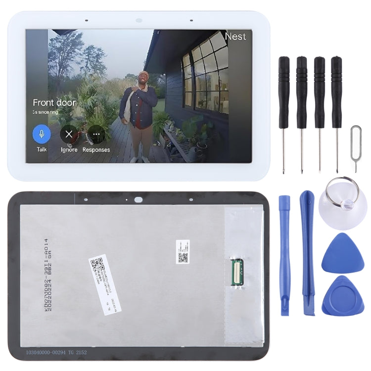 For Google Nest HUB Gen2 LCD Screen with Digitizer Full Assembly