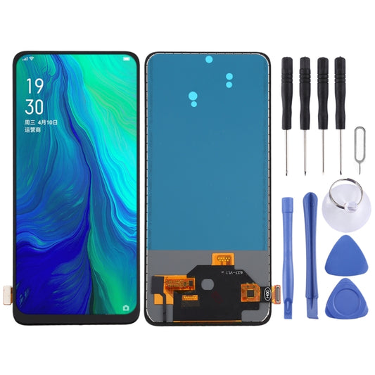 For OPPO Reno 5G TFT Material LCD Screen and Digitizer Full Assembly, No Fingerprint Identification, For OPPO Reno 5G(TFT)