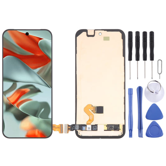 For Google Pixel 9 Pro XL GGX8B Original OLED Material LCD Screen Digitizer Full Assembly with Frame, For Google Pixel 9 Pro XL(Original)