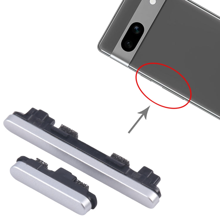 For Google Pixel 7a Original Power Button and Volume Control Button, For Google Pixel 7a(Original)