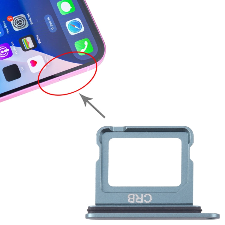 For iPhone 16 SIM Card Tray, For iPhone 16(Single SIM)