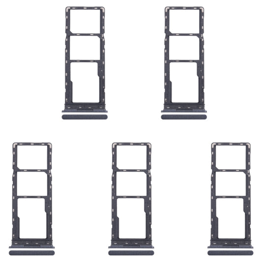 For Infinix Smart 8 HD 5pcs SIM Card Tray + SIM Card Tray + Micro SD Card Tray, For Infinix Smart 8 HD