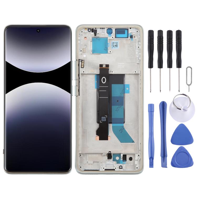 For Xiaomi Redmi Note 14 Pro Original LCD Screen Digitizer Full Assembly with Frame, For Xiaomi Redmi Note 14 Pro 5G