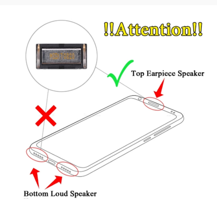 For OPPO Realme 2 10pcs Earpiece Speaker, For OPPO Realme 2