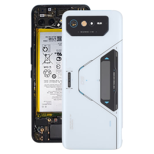 For Asus ROG Phone 6 Pro AI2201-D Glass Battery Back Cover with NFC/LCD, For Asus ROG Phone 6 Pro