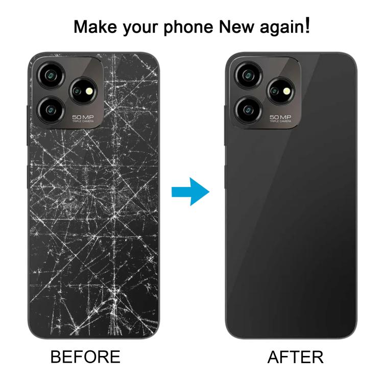 For ZTE Blade V50 Design 4G Glass Battery Back Cover, For ZTE Blade V50 Design 4G