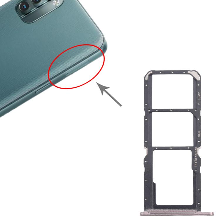 For Nokia G21 Original SIM Card Tray + SIM Card Tray + Micro SD Card Tray, For Nokia G21 (Original)