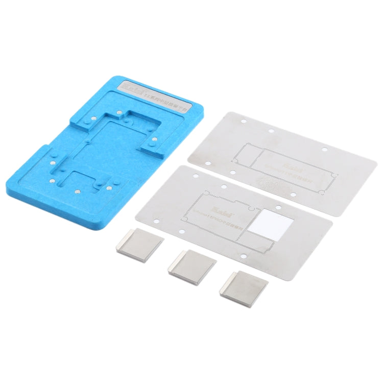 Kaisi Mainboard Middle Layer Board BGA Reballing Stencil Plant Tin Platform for iPhone 11 / 11 Pro, Kaisi Stencil Plant for iPhone 11 Series