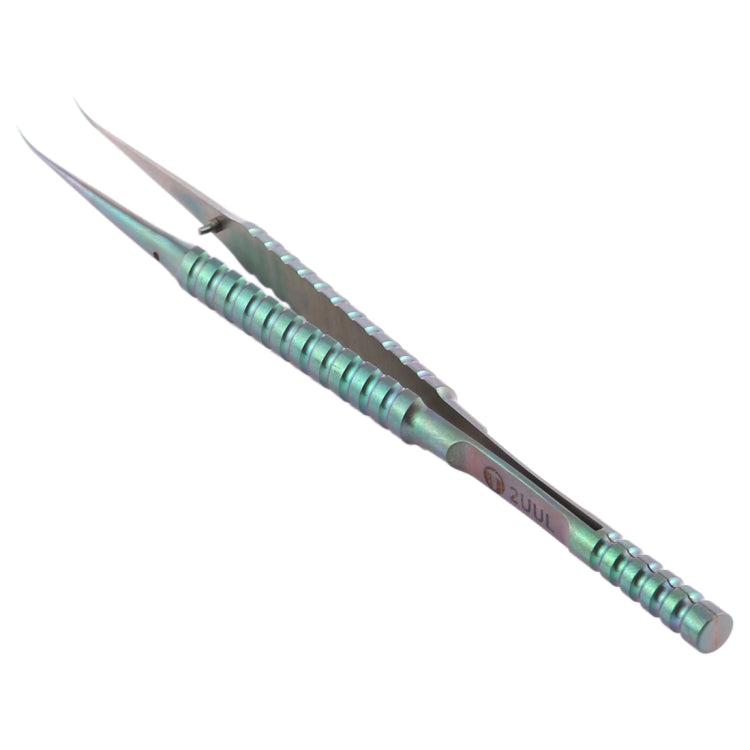 2UUL Ti02  Titanium Alloy Curved Tweezers, 2UUL Ti02
