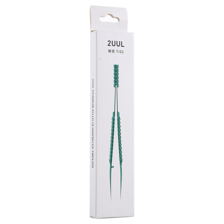 2UUL Ti02  Titanium Alloy Curved Tweezers, 2UUL Ti02